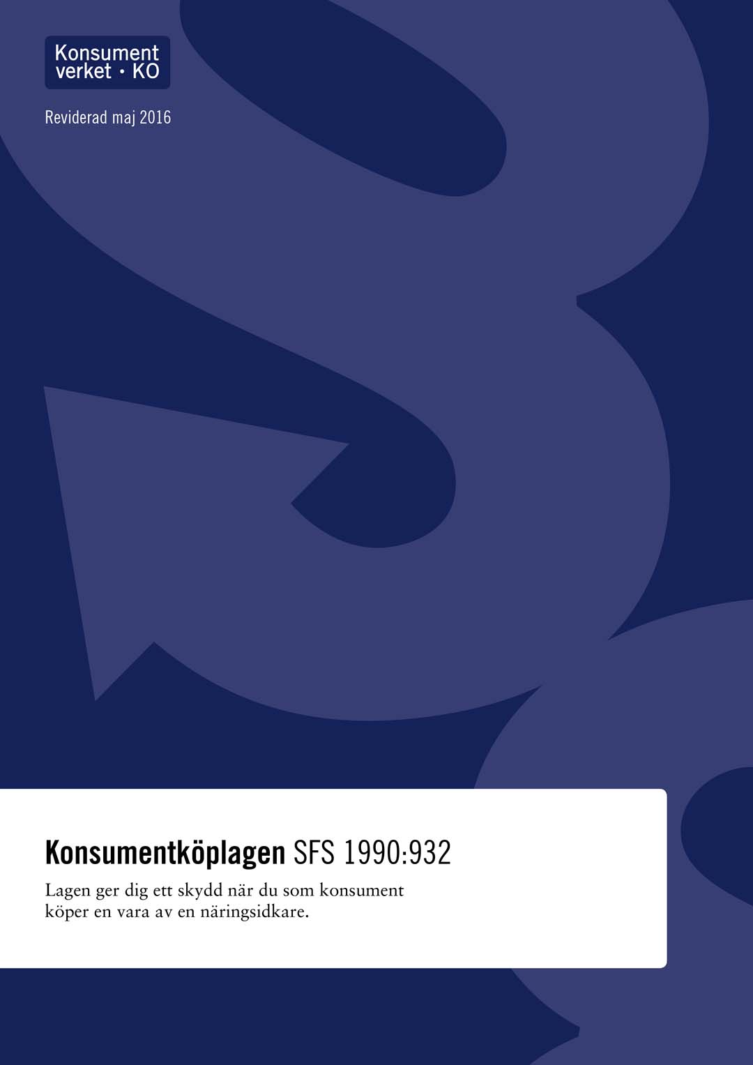när gäller konsumentköplagen när gäller konsumentköplagen